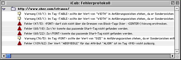 Vérificateur HTML